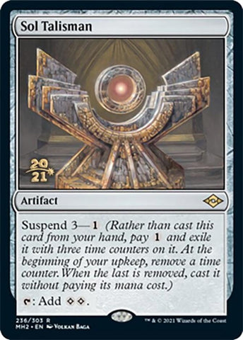 Sol Talisman [Modern Horizons 2 Prerelease Promos] (PMH2 236)