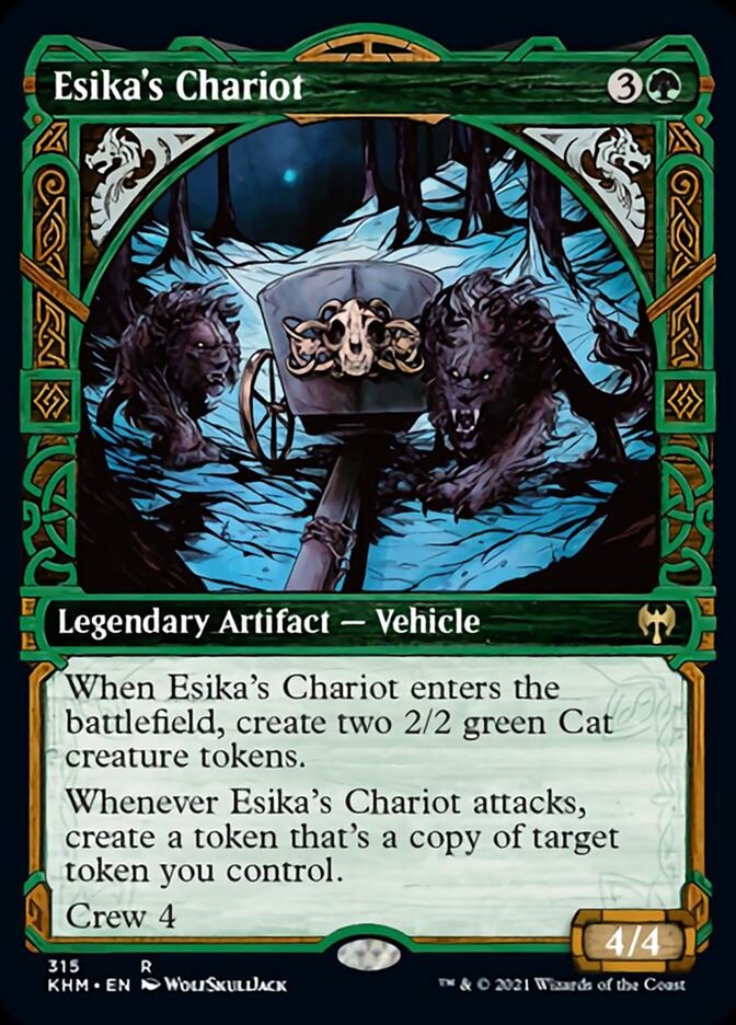 Esika's Chariot (Showcase) [Kaldheim] (KHM 315)