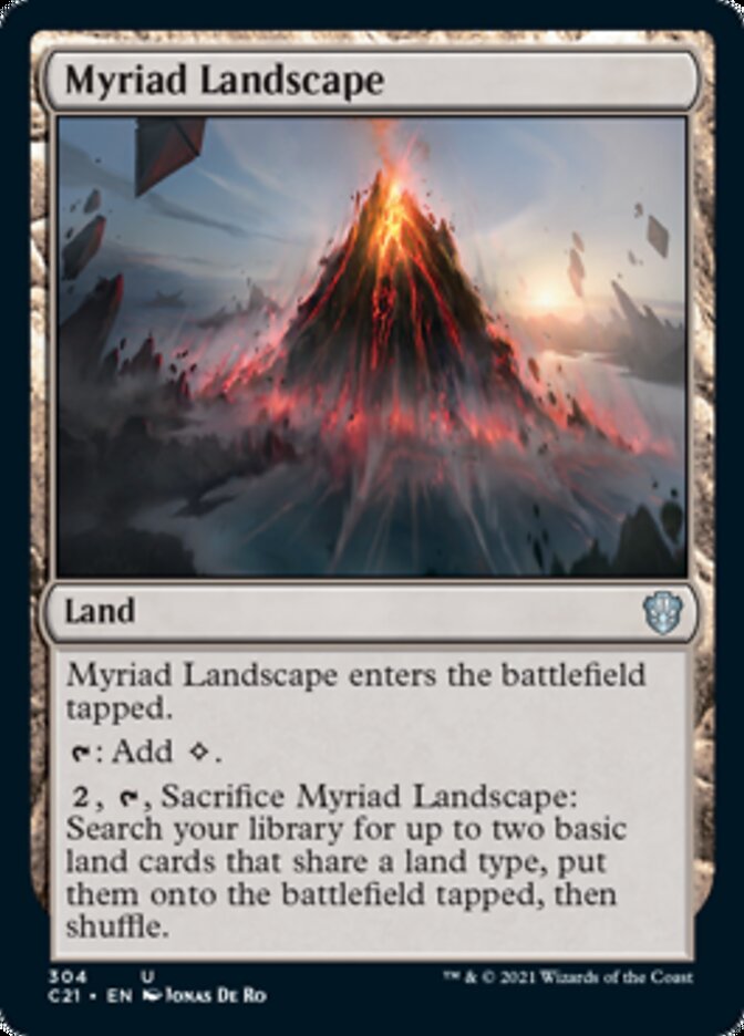 Myriad Landscape [Commander 2021] (C21 304)