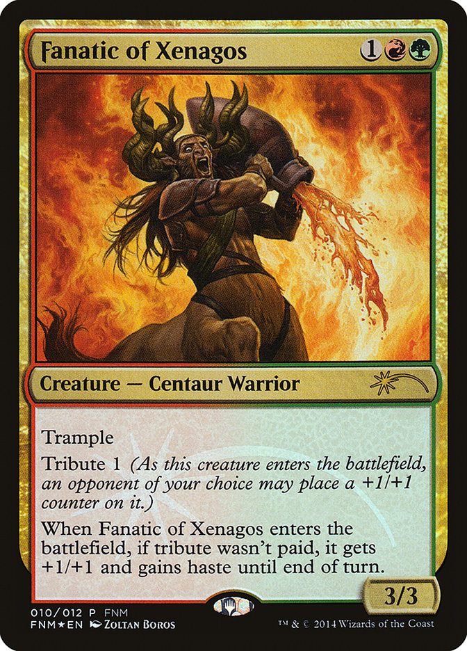 Fanatic of Xenagos [Friday Night Magic 2014] (F14 10)