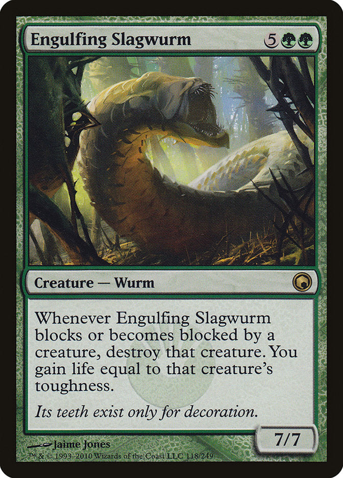 Engulfing Slagwurm [Scars of Mirrodin] (SOM 118)