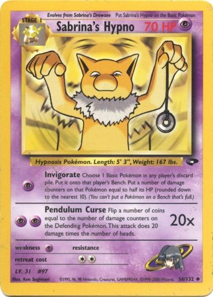 Sabrina's Hypno (56/132) [Gym Challenge]