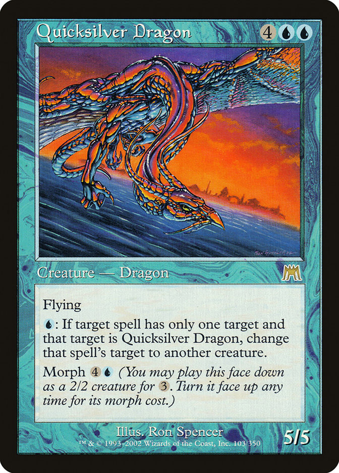 Quicksilver Dragon [Onslaught] (ONS 103)