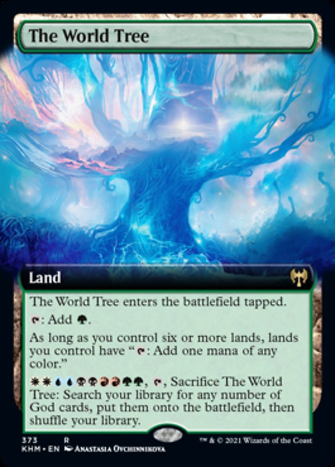 The World Tree (Extended Art) [Kaldheim] (KHM 373)