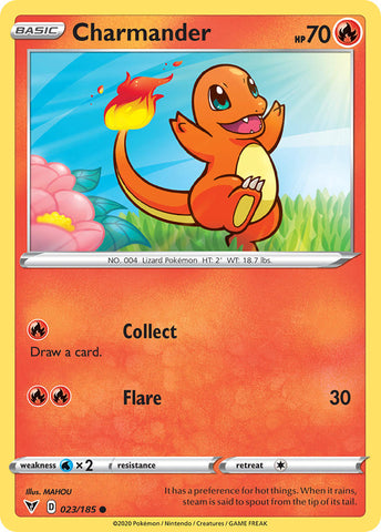 Charmander (23) [Sword & Shield: Vivid Voltage]