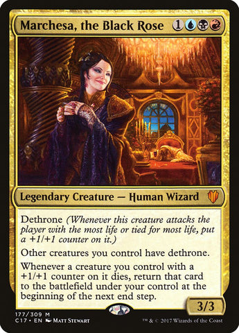 Marchesa, the Black Rose [Commander 2017] (C17 177)