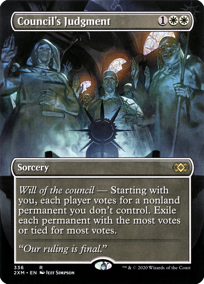 Council's Judgment (Borderless) [Double Masters] (2XM 336)