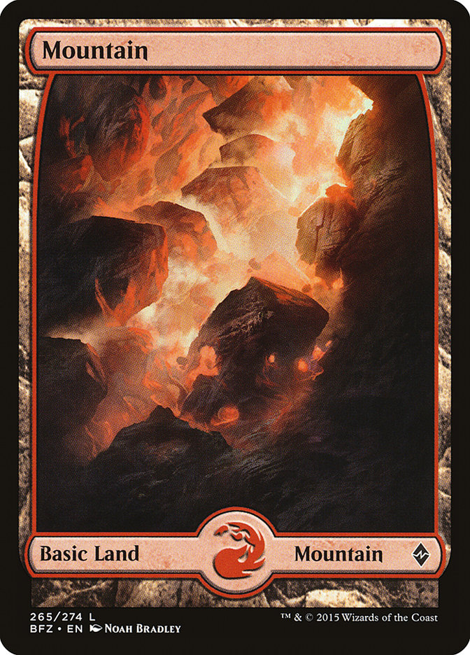 Mountain (265) [Battle for Zendikar] (BFZ 265)