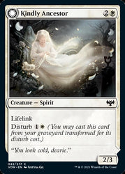 Kindly Ancestor // Ancestor's Embrace [Innistrad: Crimson Vow] (VOW 22)