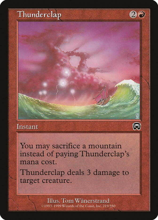 Thunderclap [Mercadian Masques] (MMQ 219)