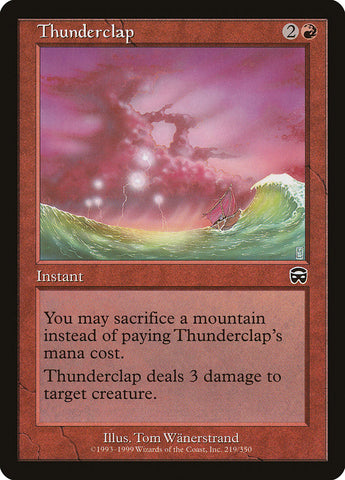 Thunderclap [Mercadian Masques] (MMQ 219)