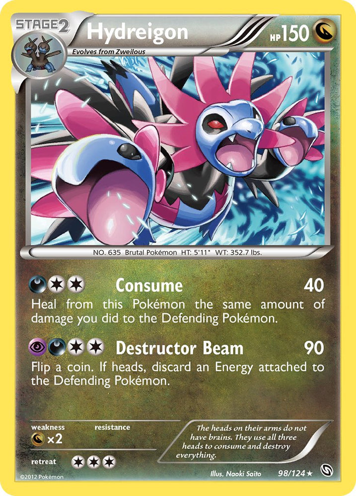 Hydreigon (Cracked Ice Holo) (98/124) [Theme Deck Exclusives]
