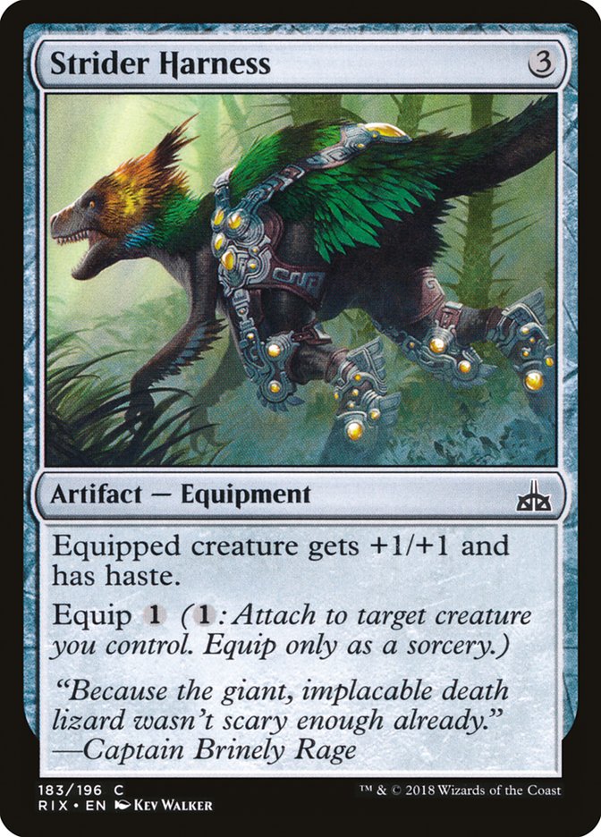 Strider Harness [Rivals of Ixalan] (RIX 183)