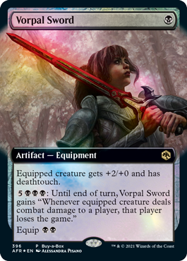 Vorpal Sword (Buy-a-Box) [Dungeons & Dragons: Adventures in the Forgotten Realms] (AFR 396)