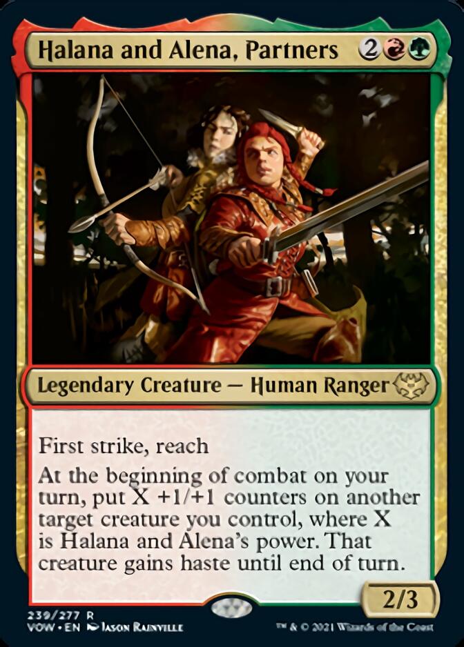 Halana and Alena, Partners [Innistrad: Crimson Vow] (VOW 239)