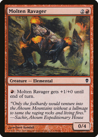 Molten Ravager [Zendikar] (ZEN 138)