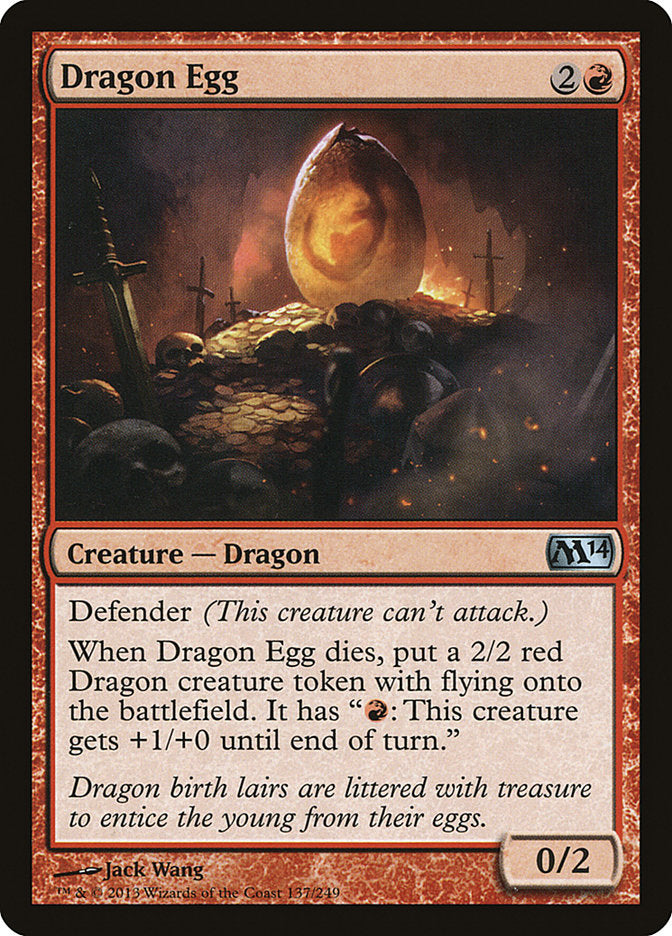 Dragon Egg [Magic 2014] (M14 137)