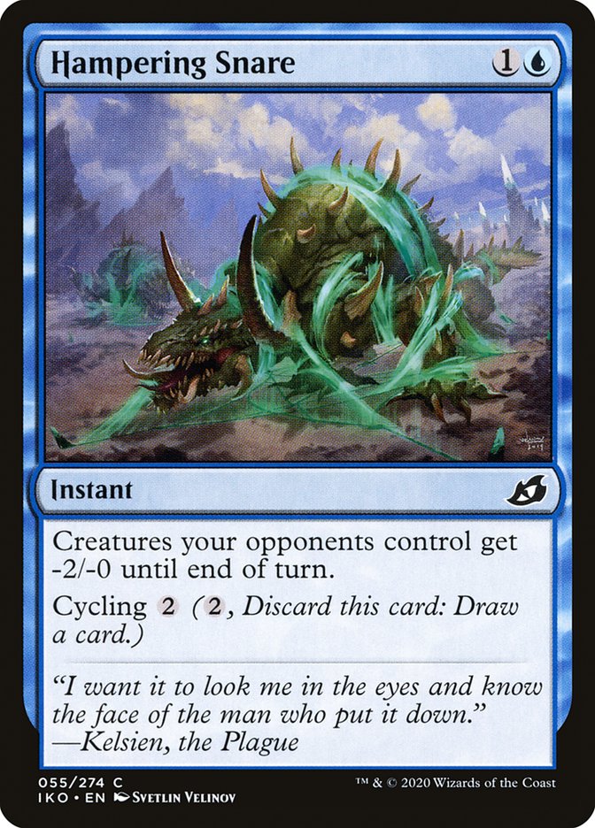 Hampering Snare [Ikoria: Lair of Behemoths] (IKO 55)
