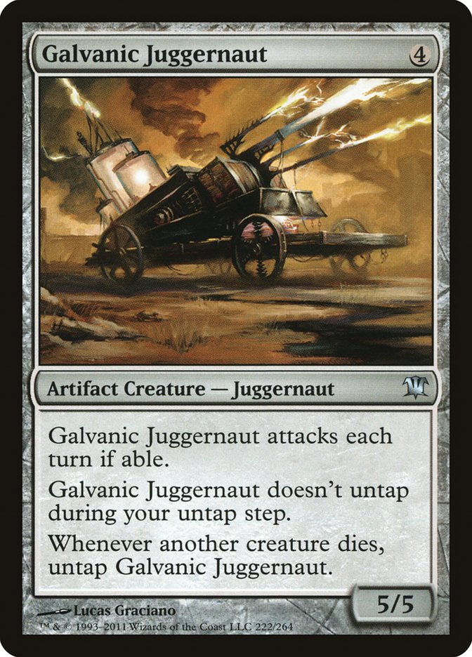 Galvanic Juggernaut [Innistrad] (ISD 222)