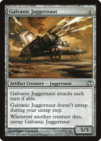 Galvanic Juggernaut [Innistrad] (ISD 222)