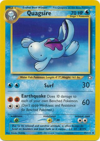 Quagsire (45/111) [Neo Genesis]