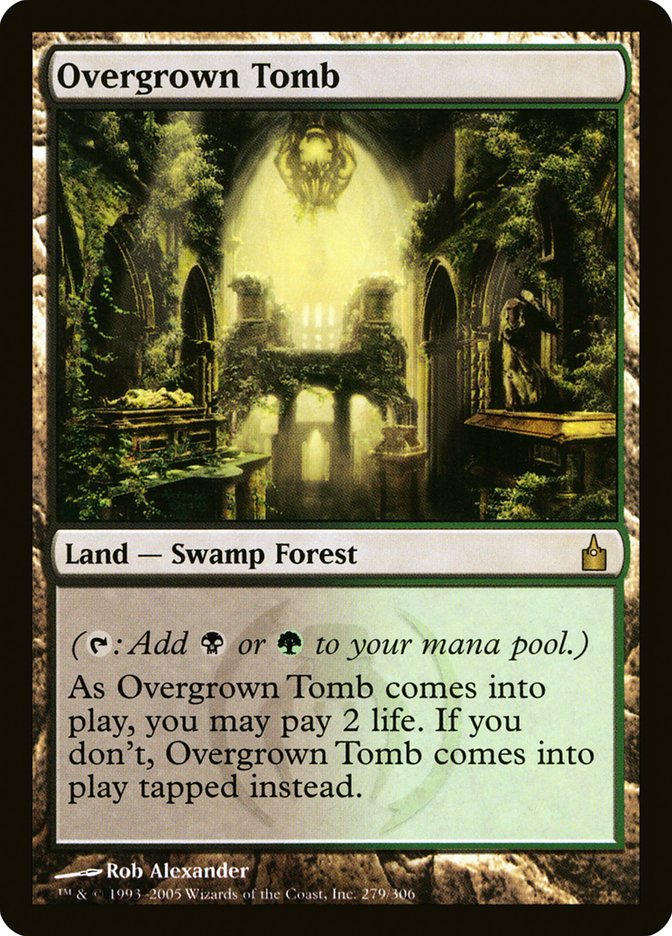Overgrown Tomb [Ravnica: City of Guilds] (RAV 279)