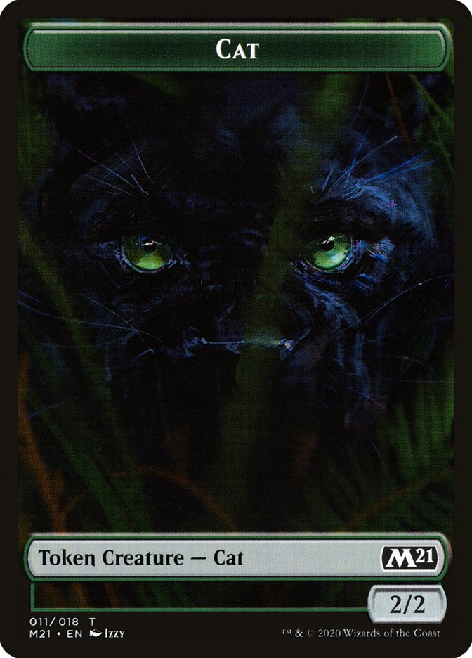 Cat (011) Token [Core Set 2021]