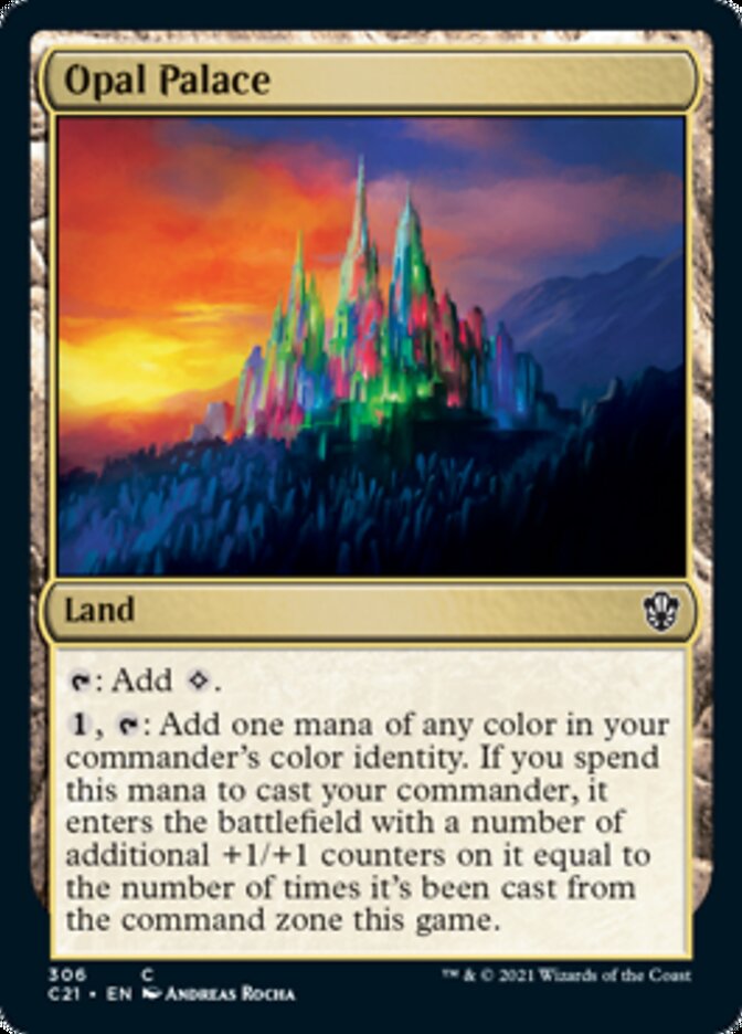 Opal Palace [Commander 2021] (C21 306)
