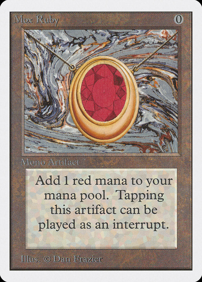 Mox Ruby [Unlimited Edition] (2ED 265)