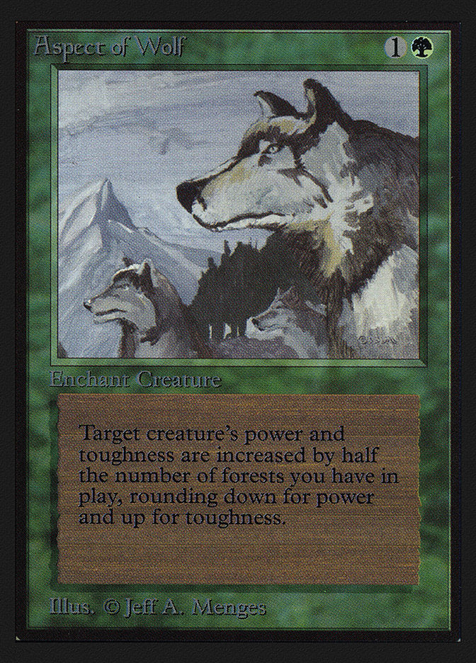 Aspect of Wolf (IE) [Intl. Collectorsâ€™ Edition] (CEI 185)
