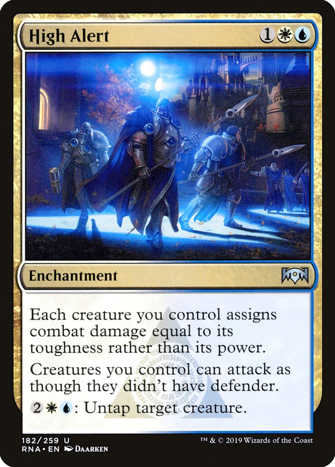 High Alert [Ravnica Allegiance] (RNA 182)