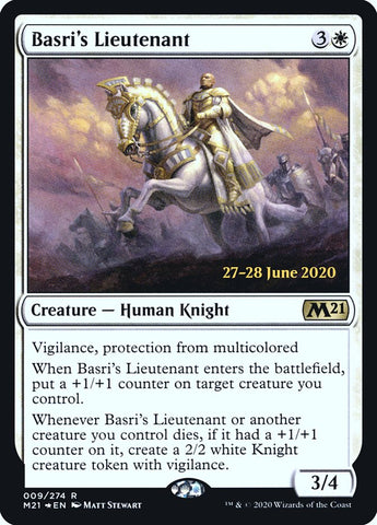 Basri's Lieutenant  [Core Set 2021 Prerelease Promos] (PM21 9S)