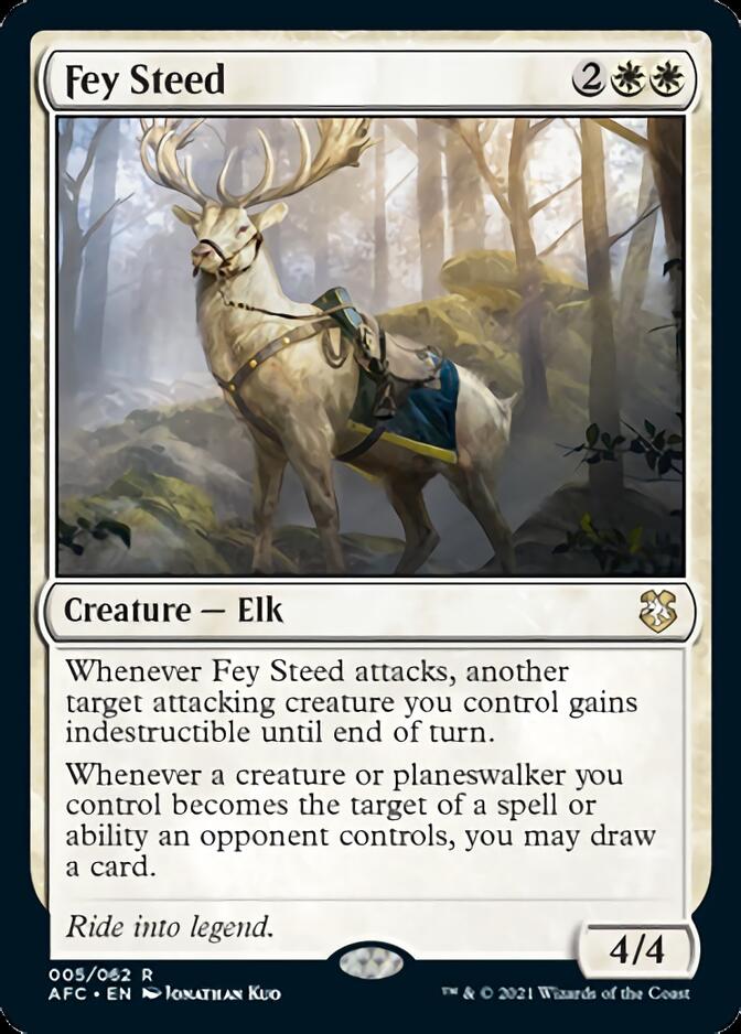 Fey Steed [Dungeons & Dragons: Adventures in the Forgotten Realms Commander] (AFC 5)