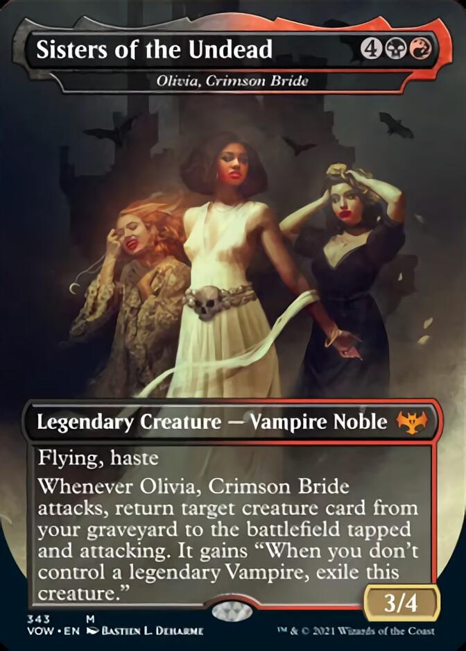 Olivia, Crimson Bride - Sisters of the Undead [Innistrad: Crimson Vow] (VOW 343)