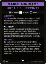 Urza's Blueprints (Magic Minigame) [Modern Horizons 2 Minigame] (MMH2 4)