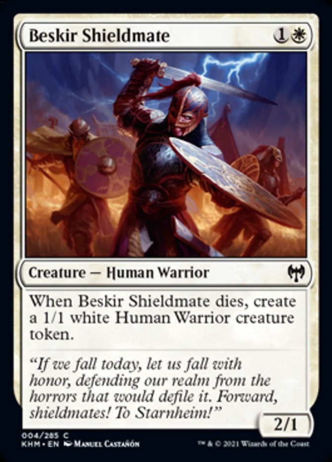 Beskir Shieldmate [Kaldheim] (KHM 4)