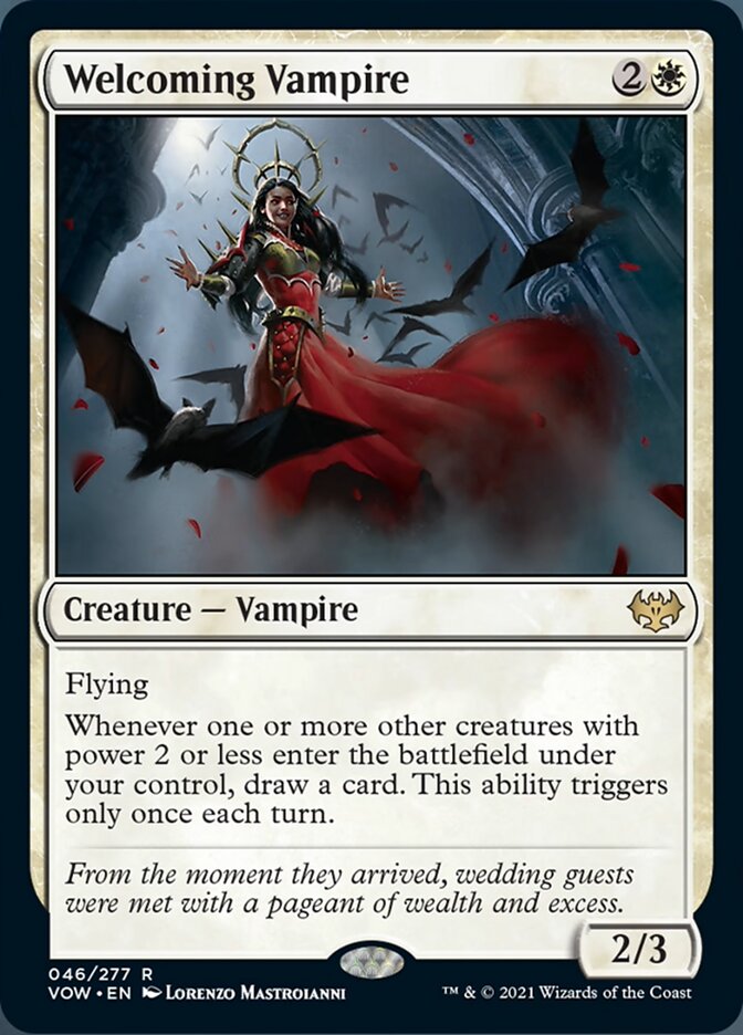 Welcoming Vampire [Innistrad: Crimson Vow] (VOW 46)