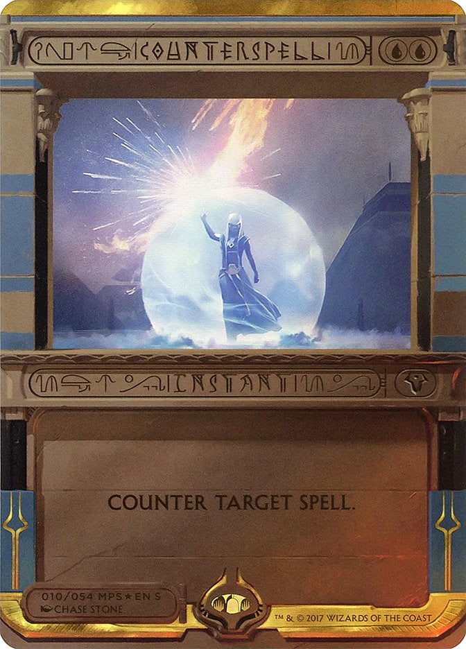 Counterspell (Invocation) [Amonkhet Invocations] (MP2 10)