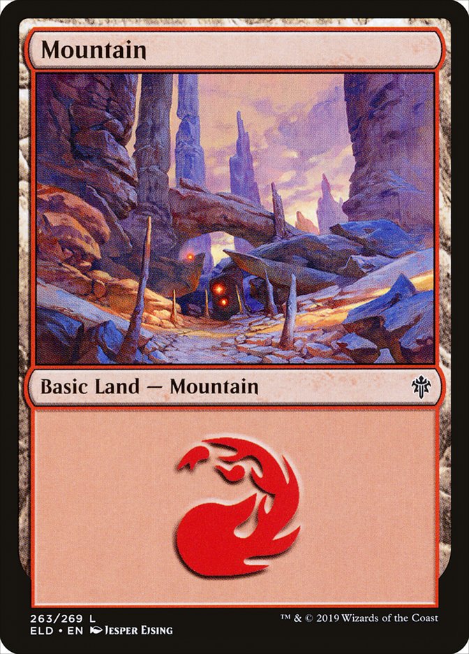 Mountain (#263) [Throne of Eldraine] (ELD 263)