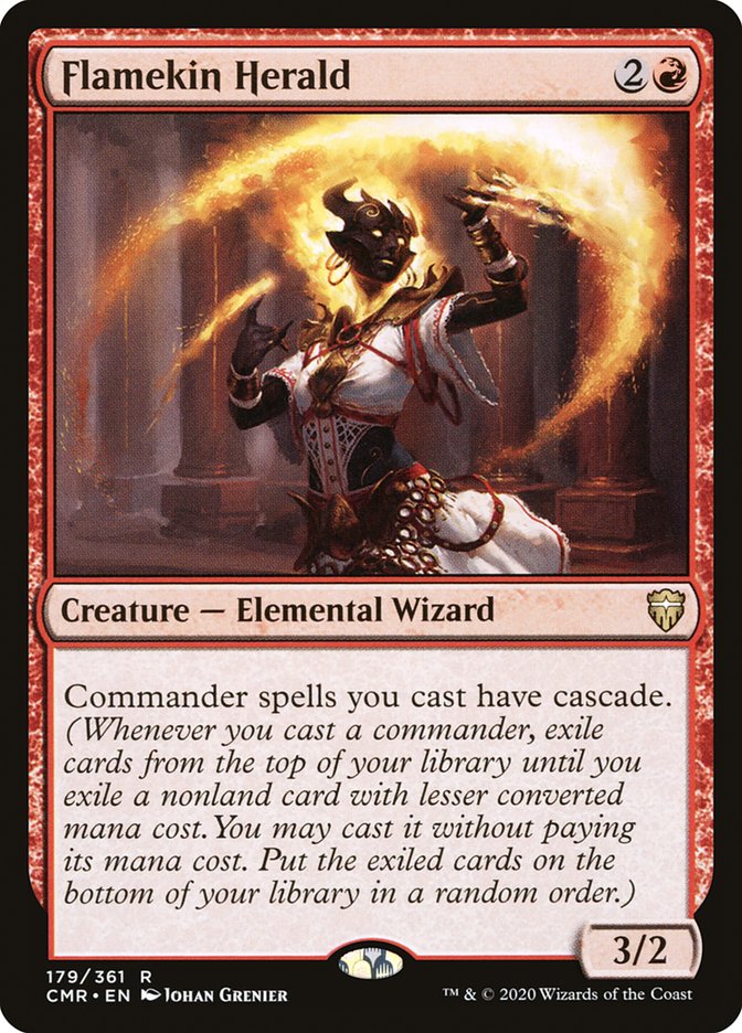 Flamekin Herald [Commander Legends] (CMR 179)