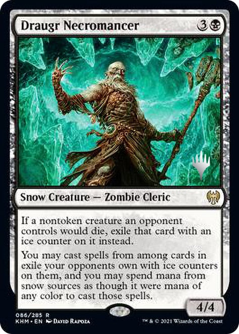 Draugr Necromancer [Kaldheim Promo Pack] (PKHM 86)