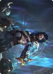 Halvar, God of Battle Art Card [Kaldheim: Art Series] (AKHM 15)