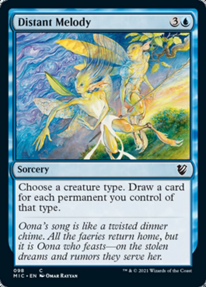 Distant Melody [Innistrad: Midnight Hunt Commander] (MIC 98)