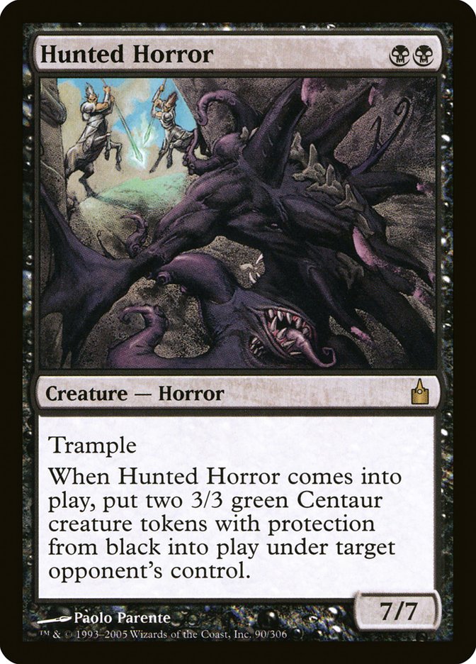 Hunted Horror [Ravnica: City of Guilds] (RAV 90)