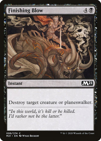 Finishing Blow [Core Set 2021] (M21 99)