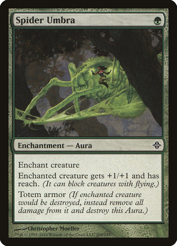 Spider Umbra [Rise of the Eldrazi] (ROE 208)