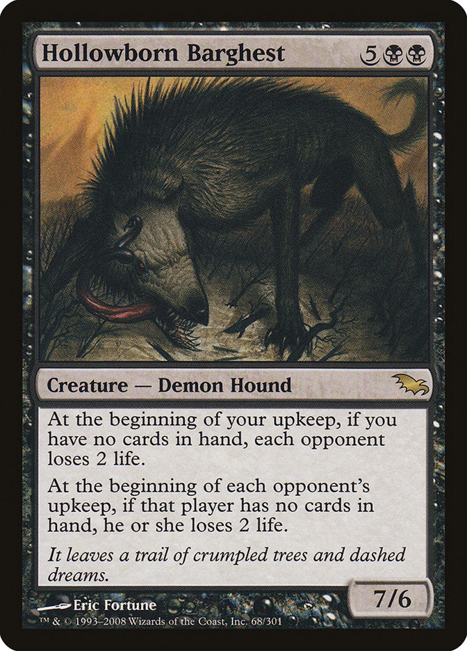 Hollowborn Barghest [Shadowmoor] (SHM 68)