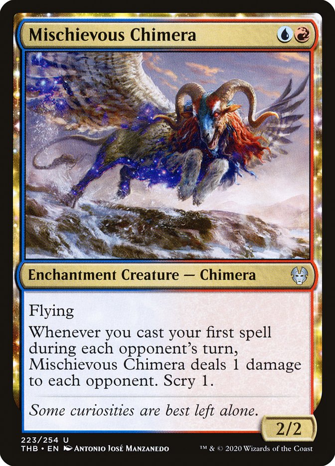 Mischievous Chimera [Theros Beyond Death] (THB 223)