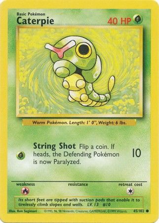 Caterpie (45/102) [Base Set]