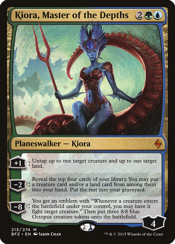 Kiora, Master of the Depths [Battle for Zendikar] (BFZ 213)